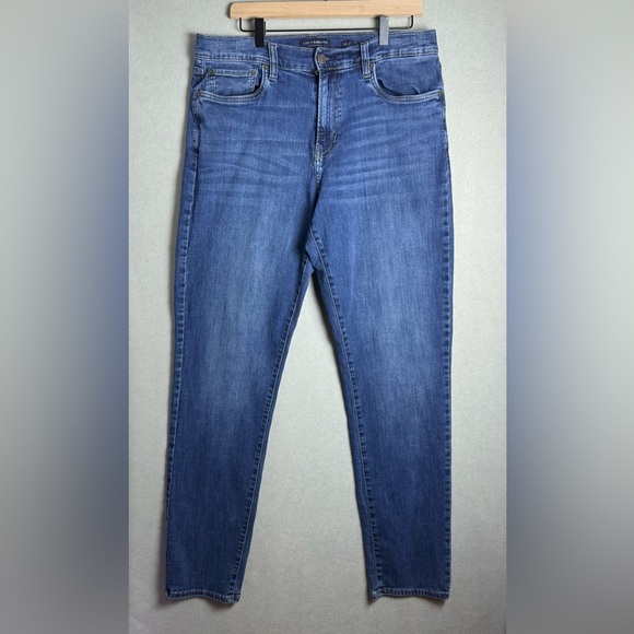 Lucky Brand Men’s Athletic Slim Medium Wash Jeans Casual RN#80318 size 34x34 - Picture 1 of 13